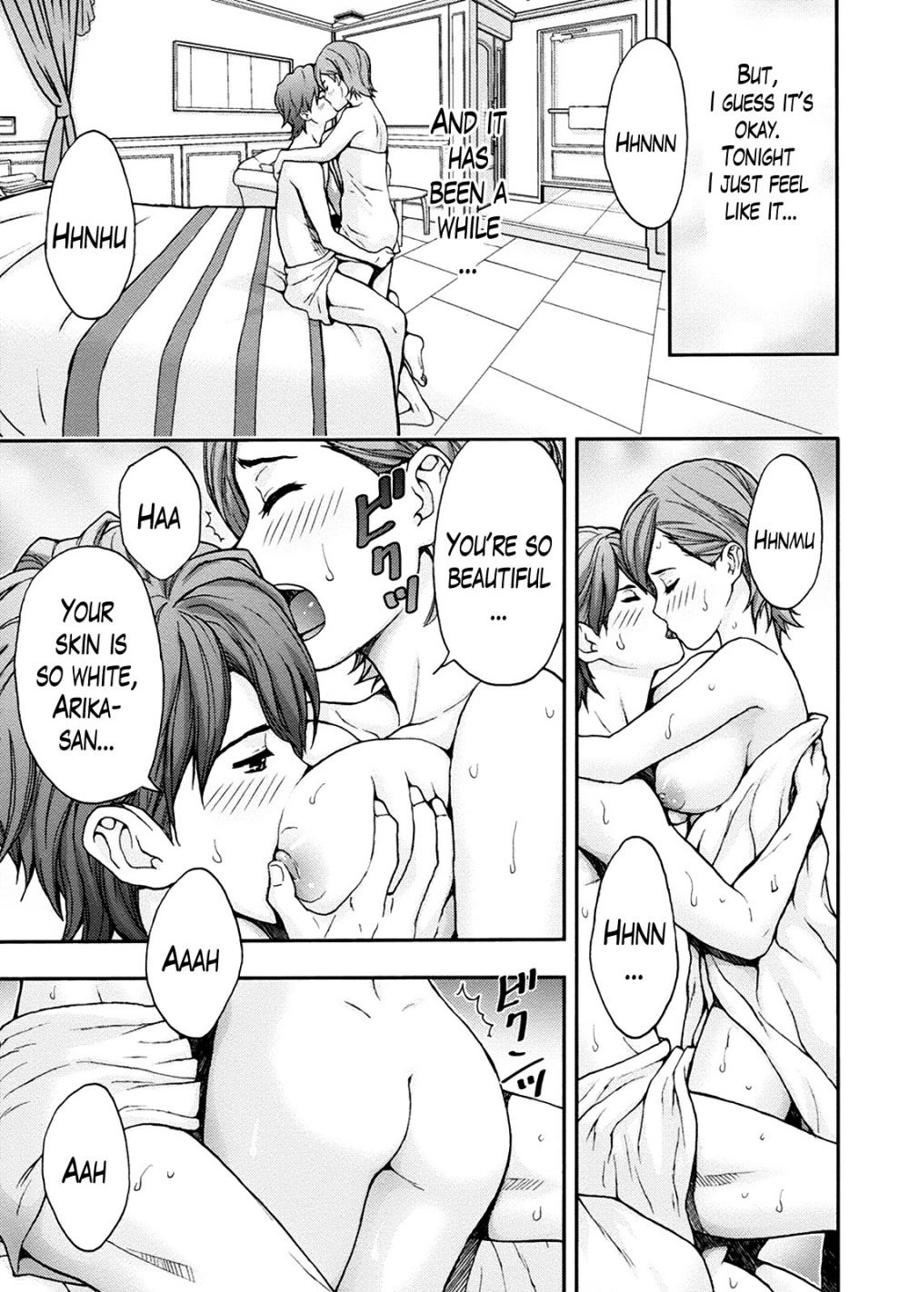 Hentai Manga Comic-Onee-san no Junai Karute-Chapter 8-13